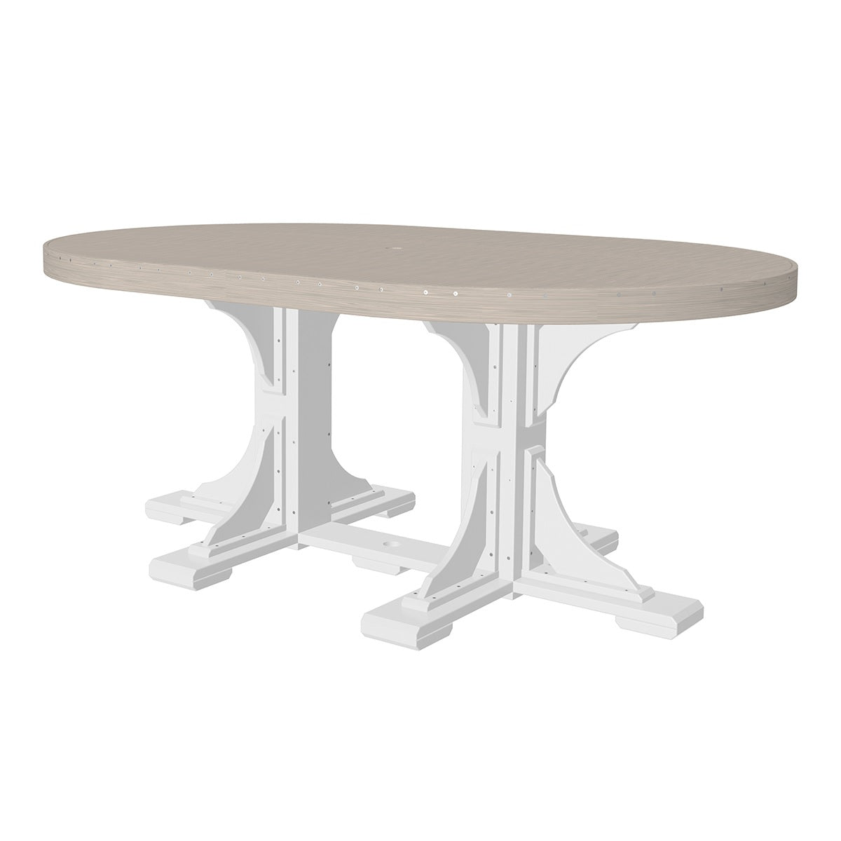 4' x 6' Oval Dining Table from LuxCraft