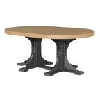 4' x 6' Oval Dining Table from LuxCraft