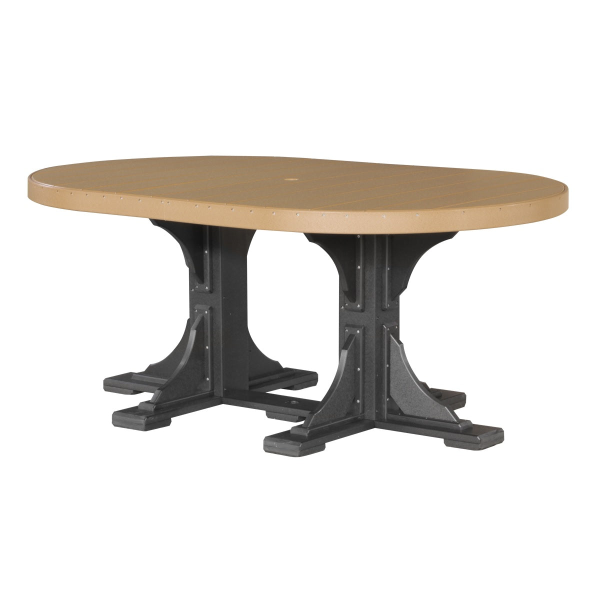 4' x 6' Oval Dining Table from LuxCraft