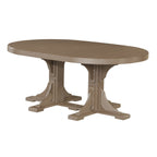4' x 6' Oval Dining Table from LuxCraft