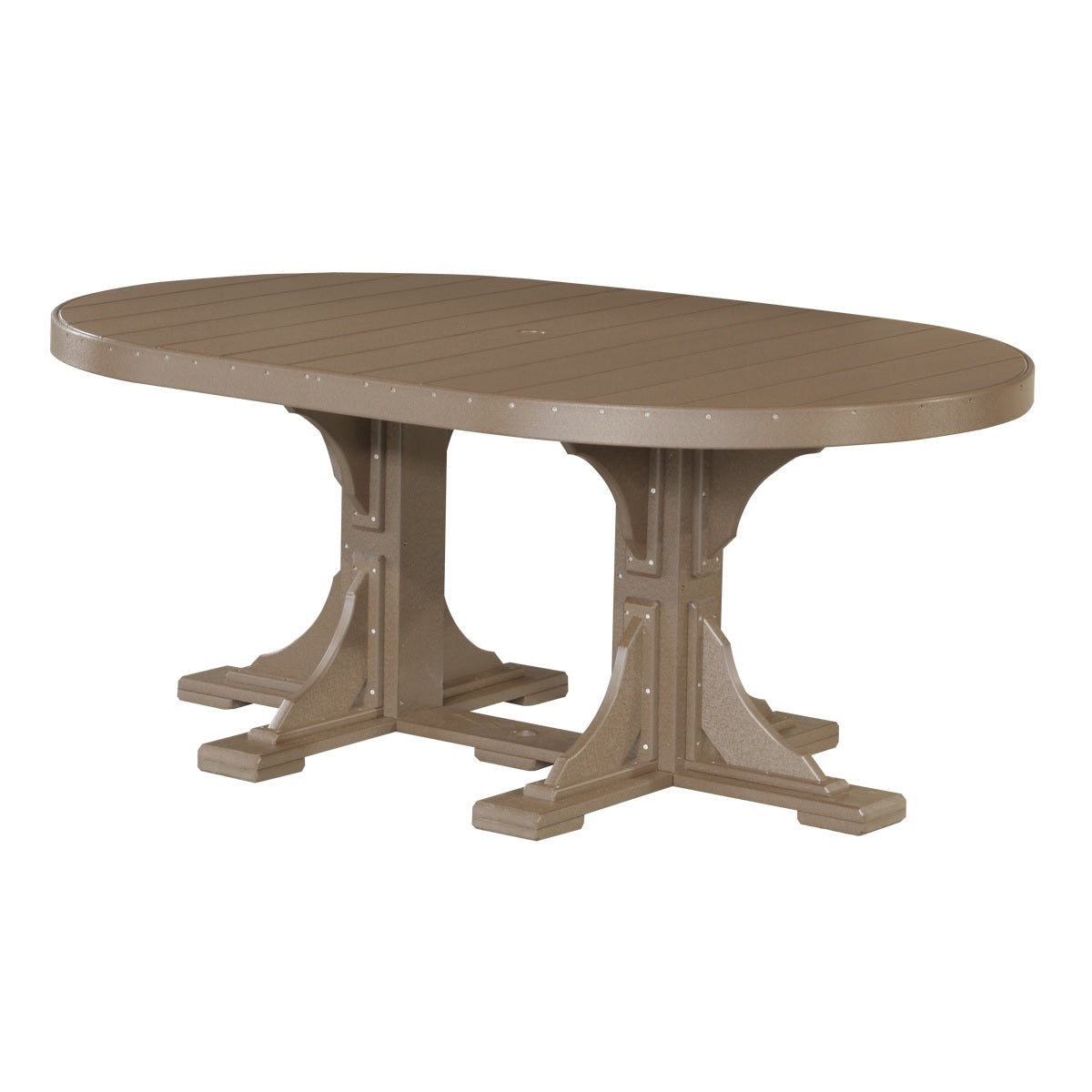 4' x 6' Oval Dining Table from LuxCraft