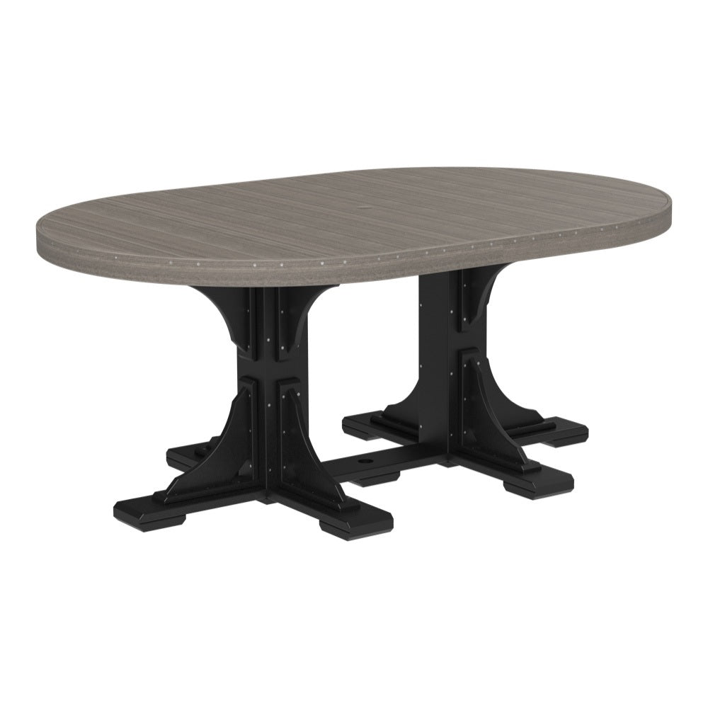 4' x 6' Oval Dining Table from LuxCraft