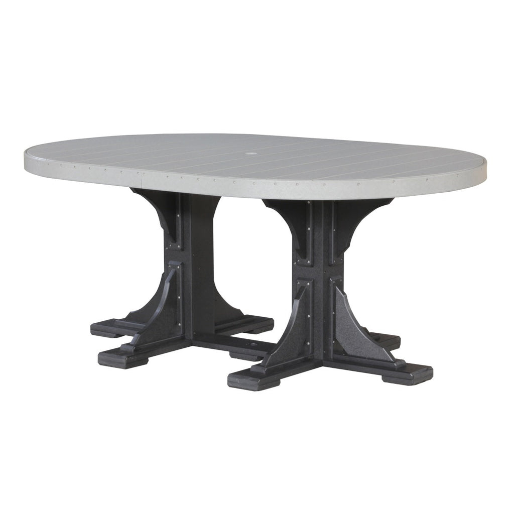 4' x 6' Oval Dining Table from LuxCraft