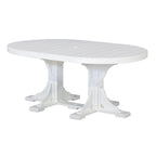 4' x 6' Oval Dining Table from LuxCraft