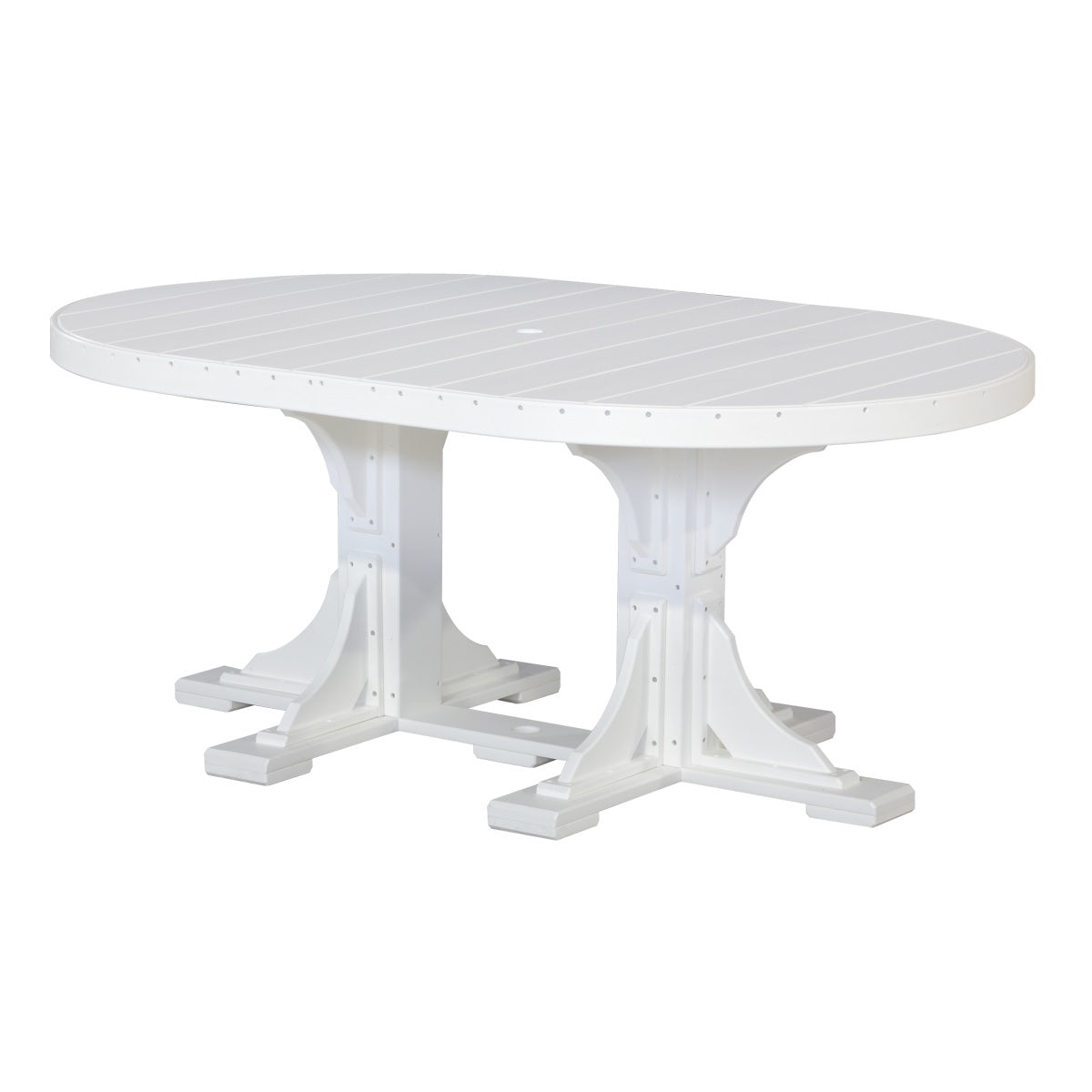 4' x 6' Oval Dining Table from LuxCraft