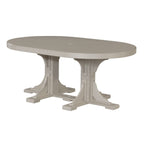4' x 6' Oval Dining Table from LuxCraft