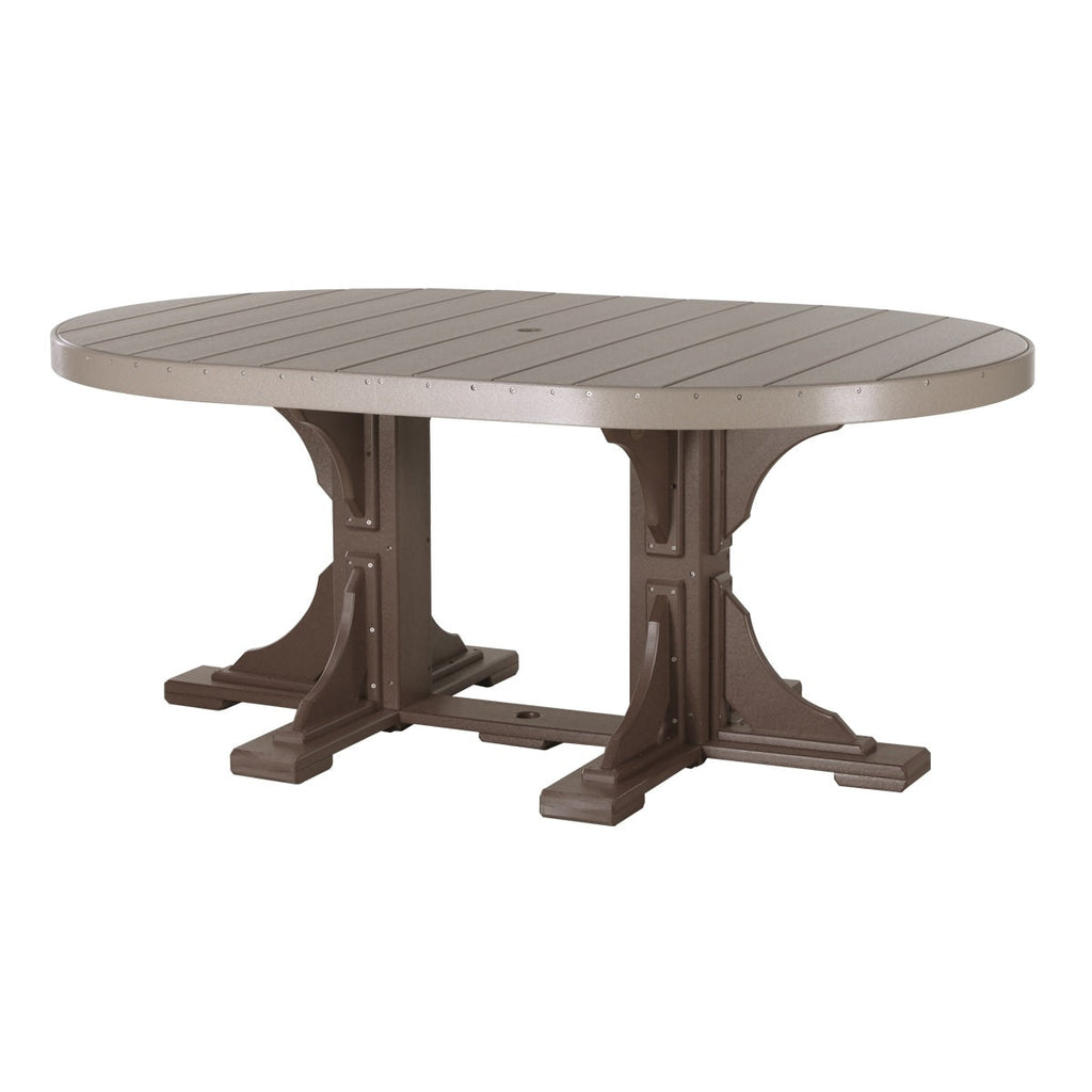 4' x 6' Oval Dining Table from LuxCraft