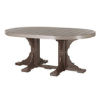 4' x 6' Oval Dining Table from LuxCraft