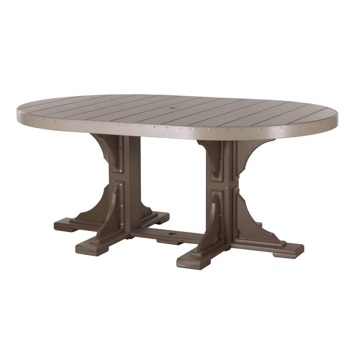4' x 6' Oval Dining Table from LuxCraft