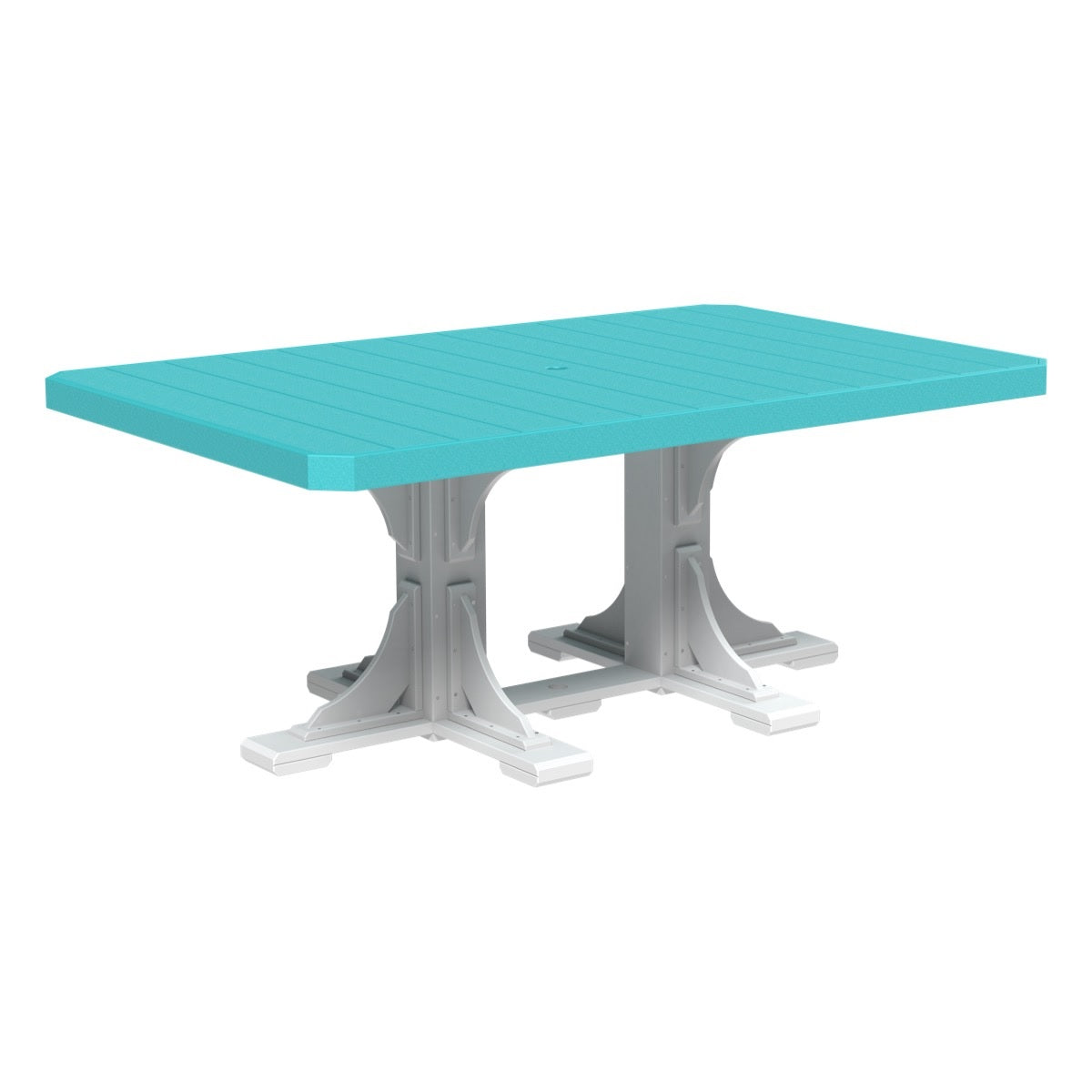4' x 6' Rectangular Dining Table from LuxCraft