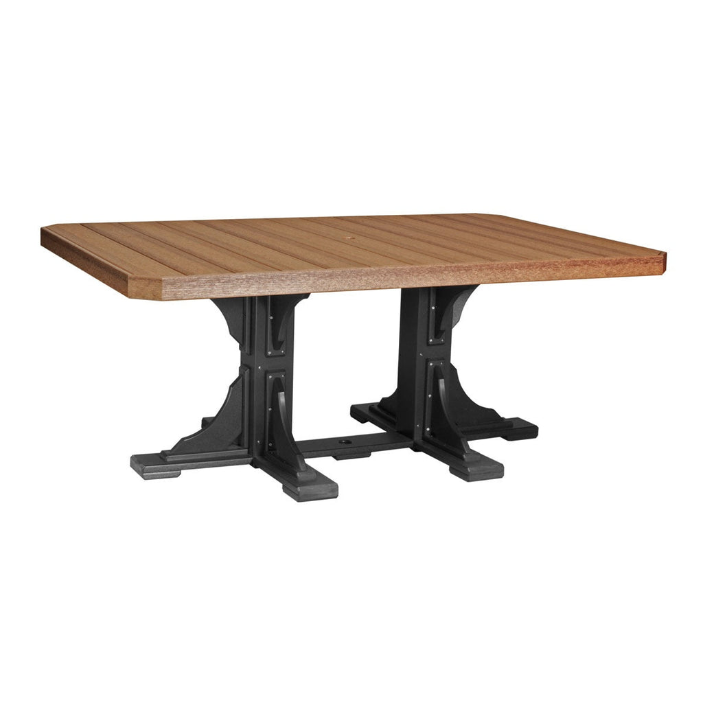4' x 6' Rectangular Dining Table from LuxCraft