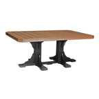 4' x 6' Rectangular Dining Table from LuxCraft