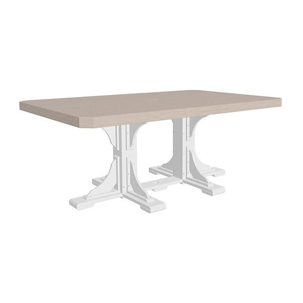 4' x 6' Rectangular Dining Table from LuxCraft
