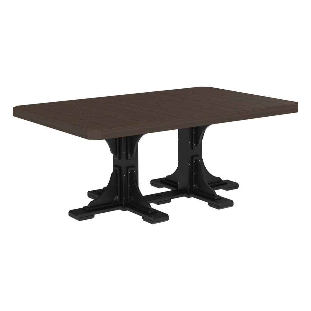 4' x 6' Rectangular Dining Table from LuxCraft