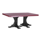 4' x 6' Rectangular Dining Table from LuxCraft