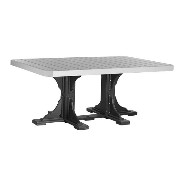 4' x 6' Rectangular Dining Table from LuxCraft