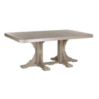 4' x 6' Rectangular Dining Table from LuxCraft