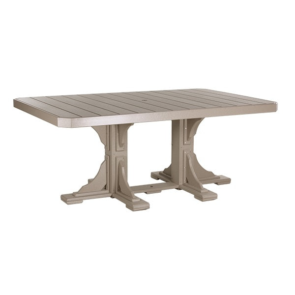 4' x 6' Rectangular Dining Table from LuxCraft
