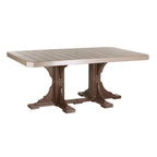 4' x 6' Rectangular Dining Table from LuxCraft