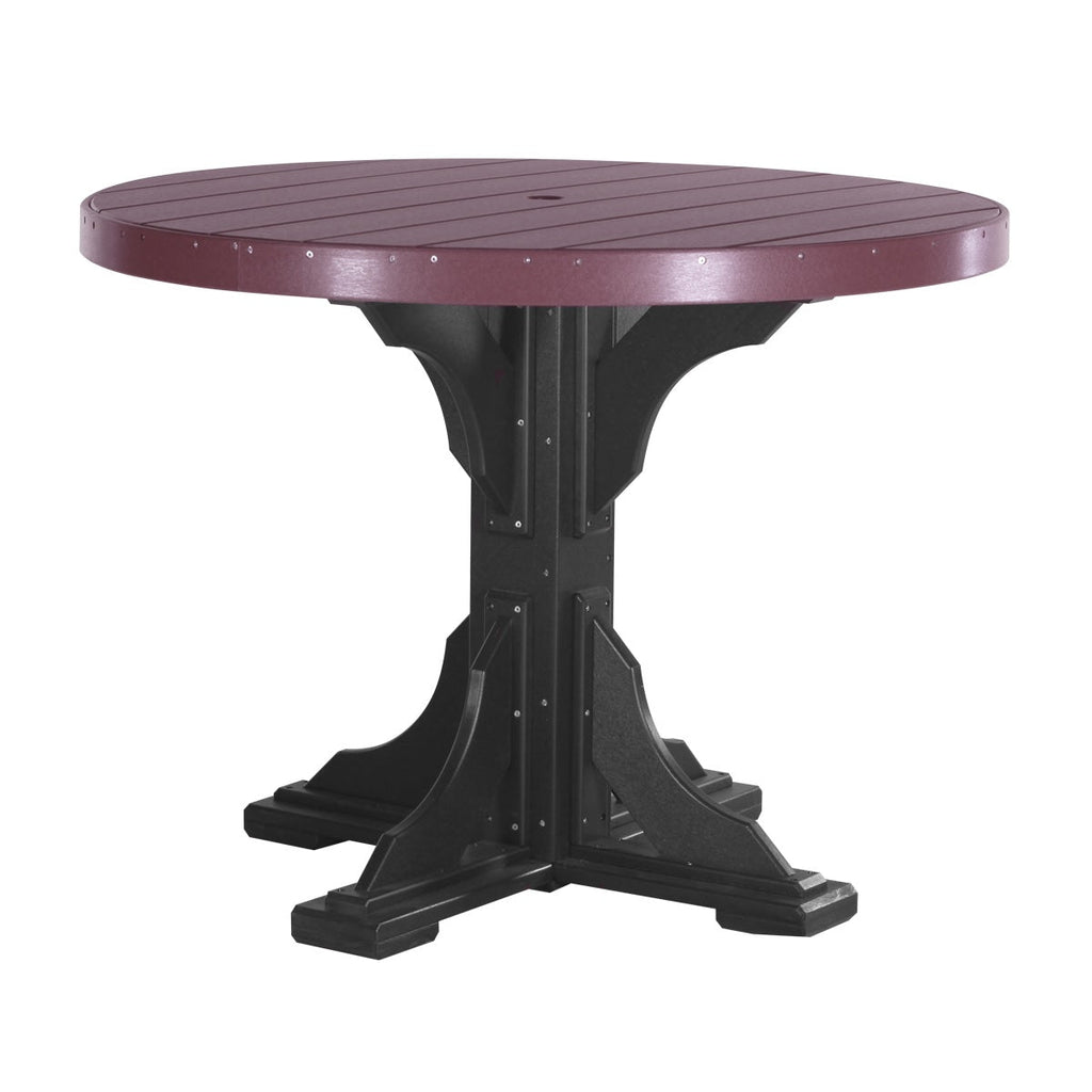 4' Round Dining Table from LuxCraft