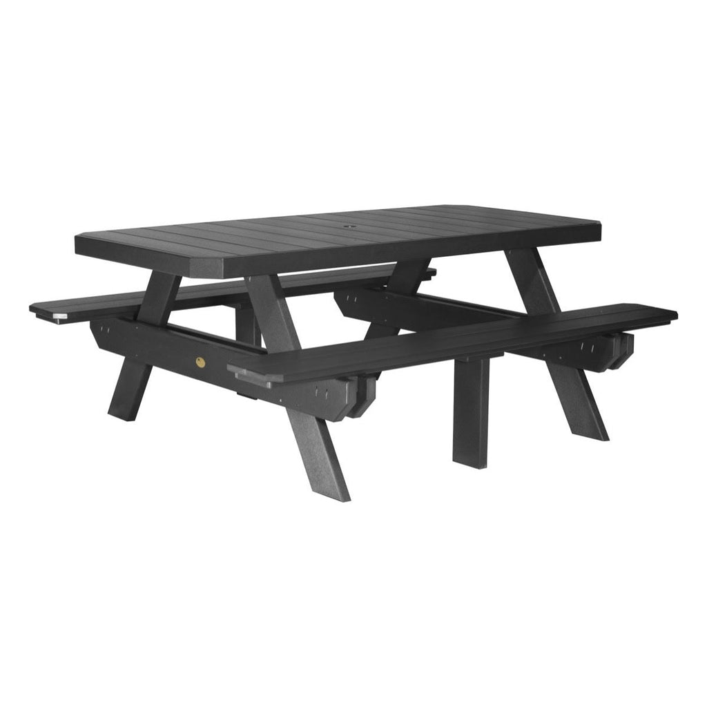 6' Rectangular Picnic Table from LuxCraft