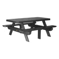 6' Rectangular Picnic Table from LuxCraft