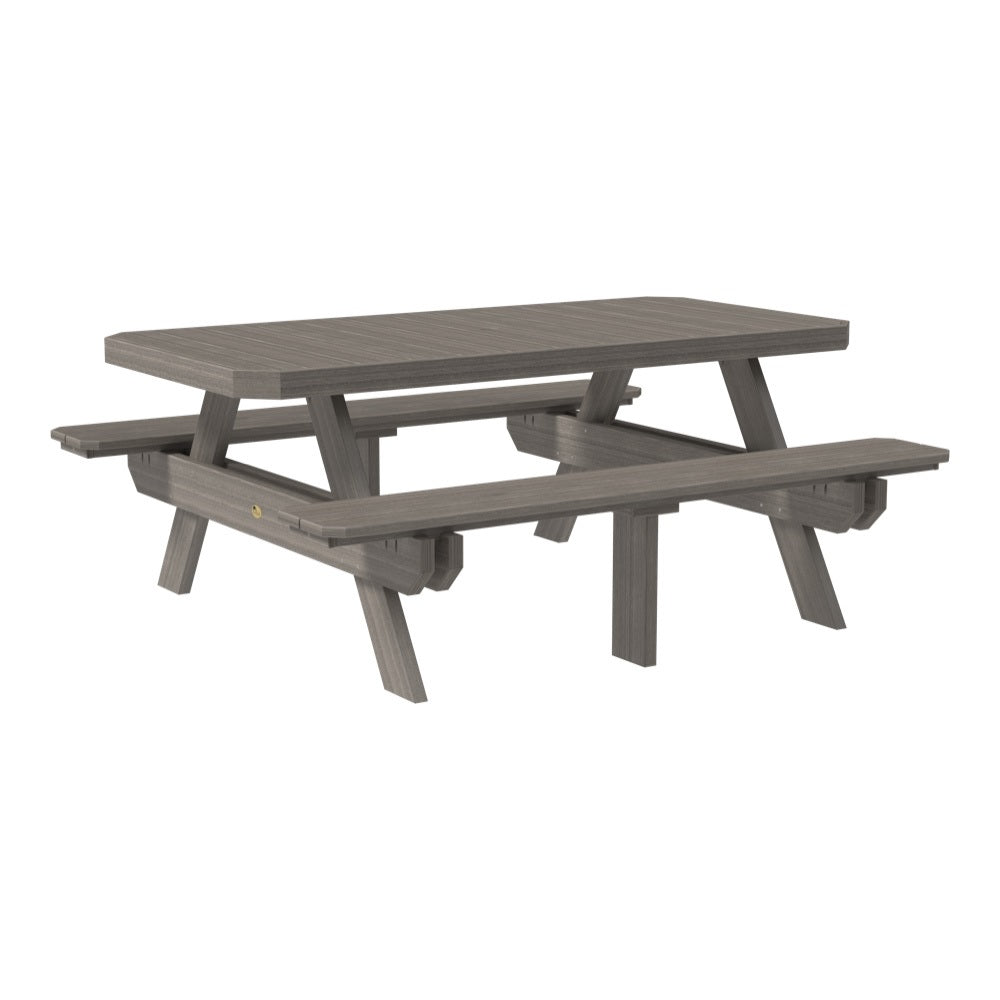 6' Rectangular Picnic Table from LuxCraft