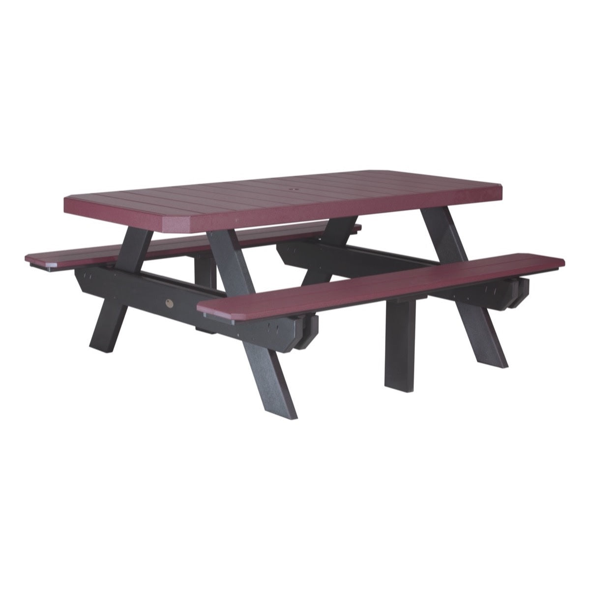 6' Rectangular Picnic Table from LuxCraft