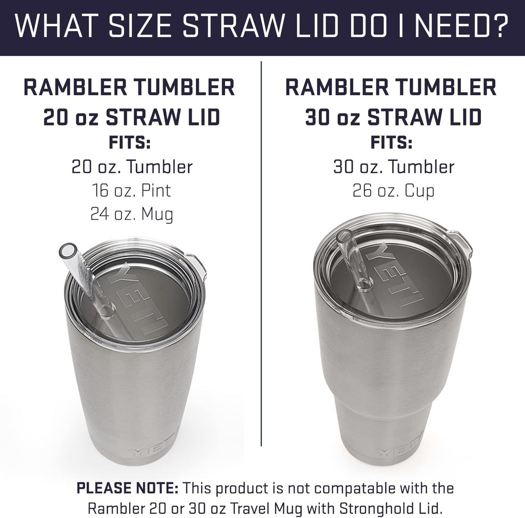 YETI Rambler® Tumbler Series Lid & Straw