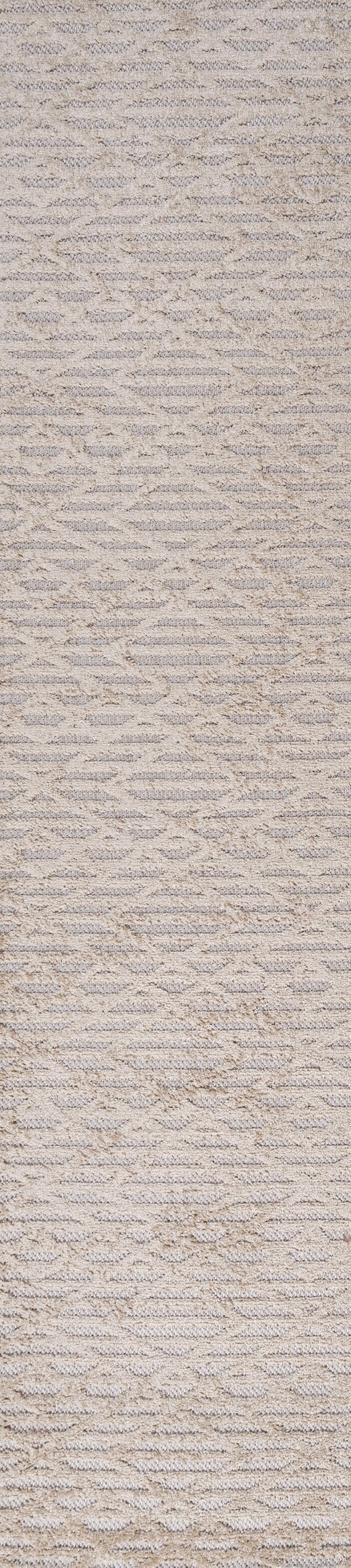 Ararat High-Low Pile Moroccan Diamond Modern  Indoor/Outdoor Area Rug