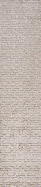 Ararat High-Low Pile Moroccan Diamond Modern  Indoor/Outdoor Area Rug