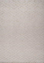 Ararat High-Low Pile Moroccan Diamond Modern  Indoor/Outdoor Area Rug