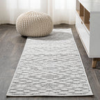 Ararat High-Low Pile Moroccan Diamond Modern  Indoor/Outdoor Area Rug