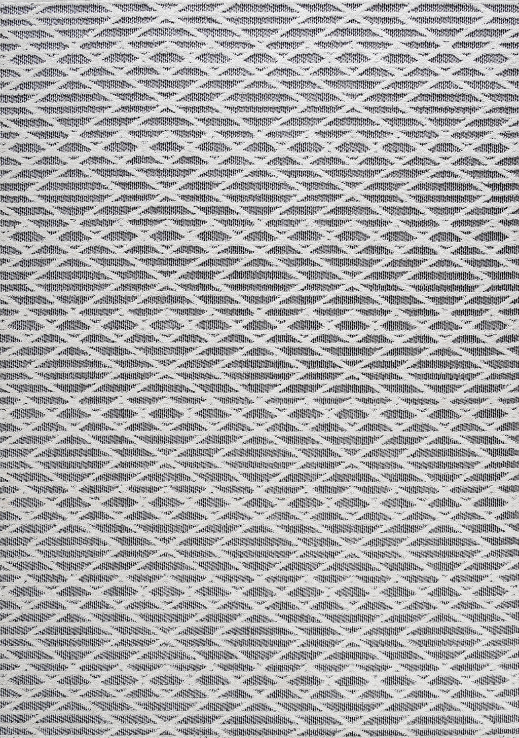 Ararat High-Low Pile Moroccan Diamond Modern  Indoor/Outdoor Area Rug