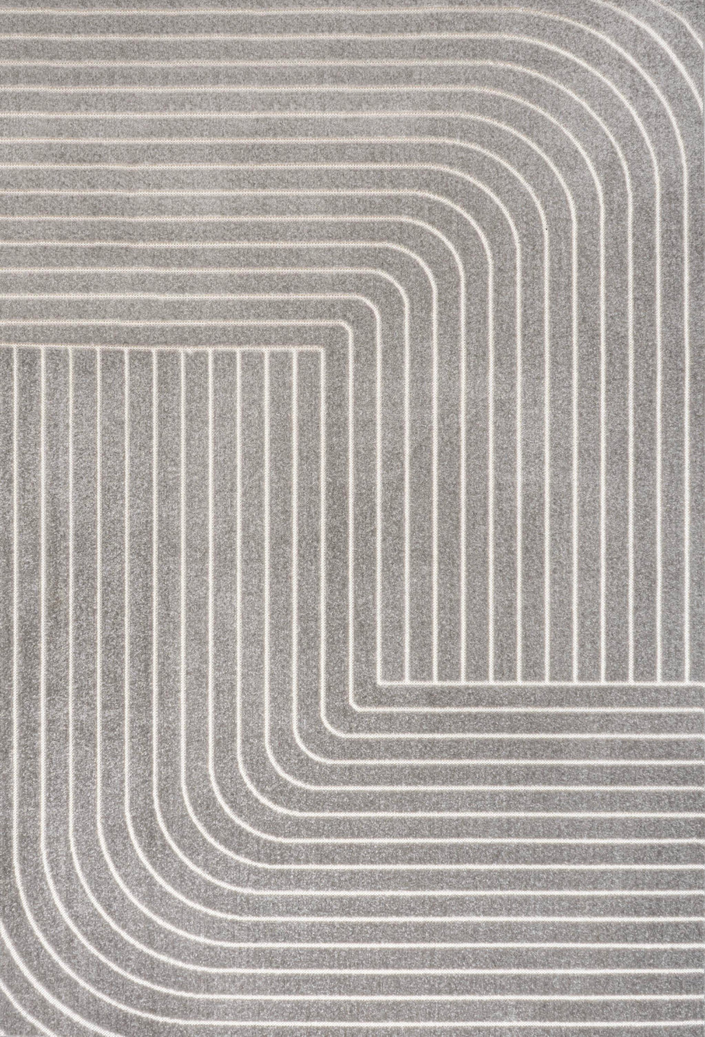 Odense High-Low Minimalist Angle Geometric Indoor/Outdoor Area Rug