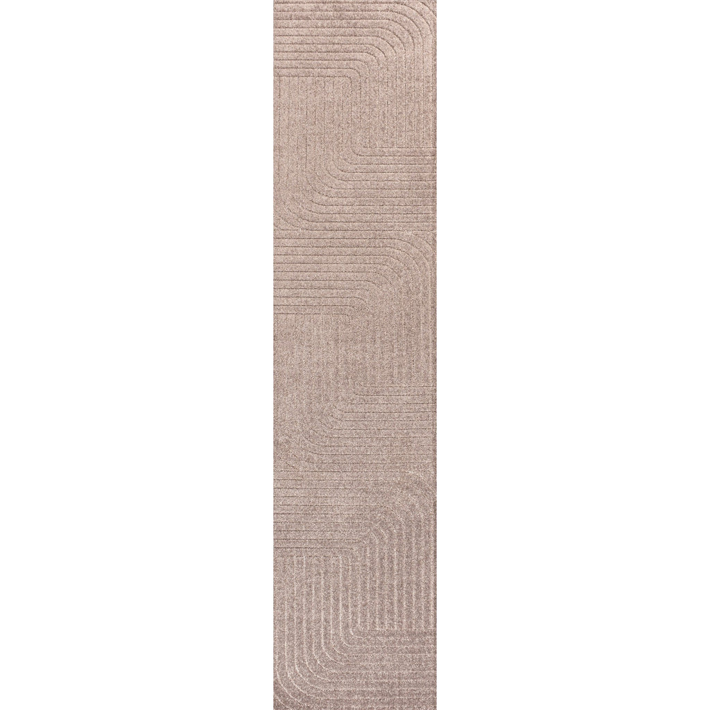 Odense High-Low Minimalist Angle Geometric Indoor/Outdoor Area Rug