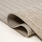 Odense High-Low Minimalist Angle Geometric Indoor/Outdoor Area Rug