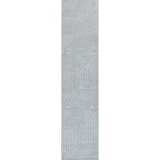 Odense High-Low Minimalist Angle Geometric Indoor/Outdoor Area Rug