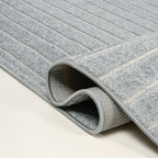 Odense High-Low Minimalist Angle Geometric Indoor/Outdoor Area Rug