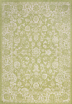 Tela Bohemian Textured Weave Floral Indoor/Outdoor Area Rug