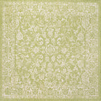 Tela Bohemian Textured Weave Floral Indoor/Outdoor Area Rug
