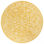 Tela Bohemian Textured Weave Floral Indoor/Outdoor Area Rug