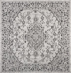 Rozetta Boho Medallion Textured Weave Indoor/Outdoor Area Rug
