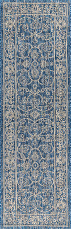 Palazzo Vine and Border Textured Weave Indoor/Outdoor Area Rug
