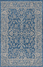 Palazzo Vine and Border Textured Weave Indoor/Outdoor Area Rug