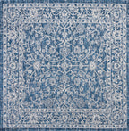 Palazzo Vine and Border Textured Weave Indoor/Outdoor Area Rug