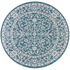 Palazzo Vine and Border Textured Weave Indoor/Outdoor Area Rug