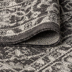 Palazzo Vine and Border Textured Weave Indoor/Outdoor Area Rug