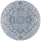 Estrella Bohemian Medallion Textured Weave Indoor/Outdoor Area Rug