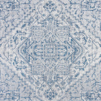 Estrella Bohemian Medallion Textured Weave Indoor/Outdoor Area Rug